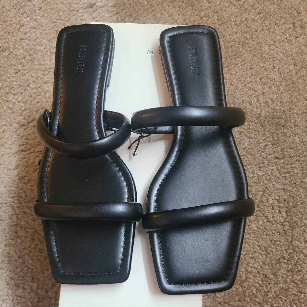 Black sandals